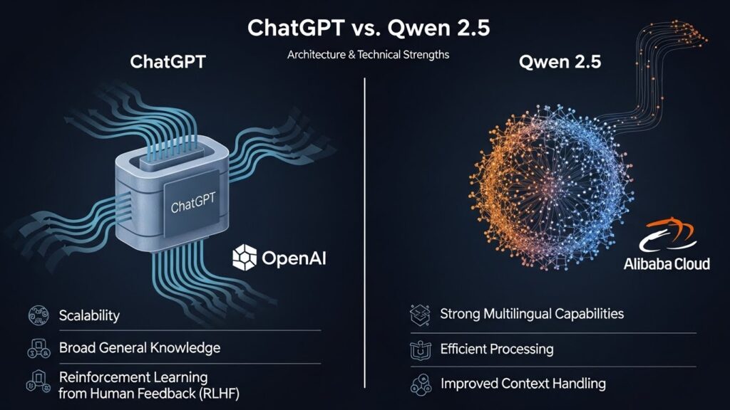 ChatGPT vs. Qwen 2.5: Architecture & Technical Strengths