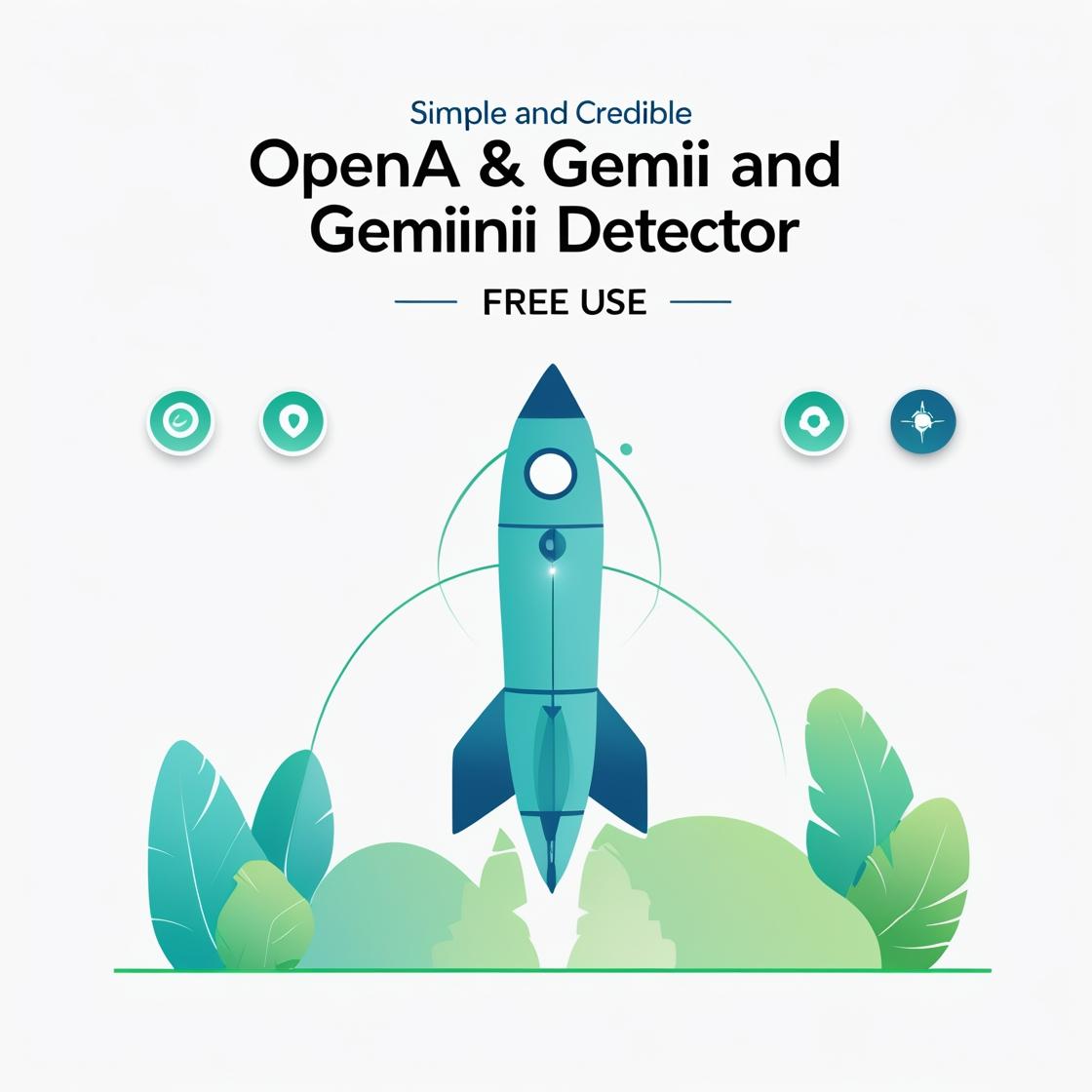 Simple and Credible Open AI and Gemini Detector Tool for Free